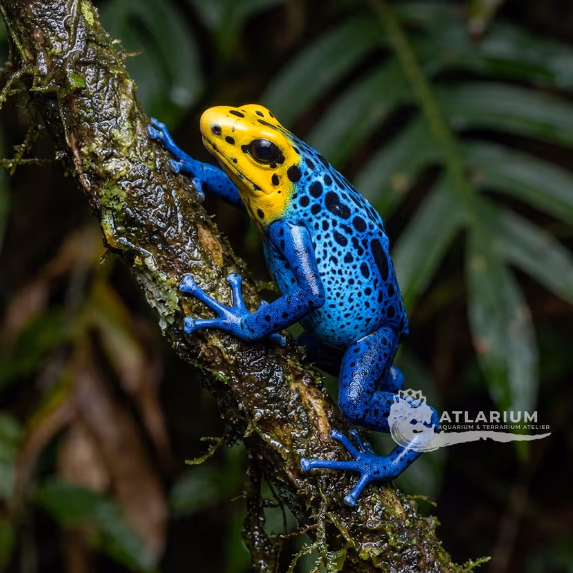 Dyeing Dart Frog "Cobalt" (Dendrobates tinctorius "Cobalt")