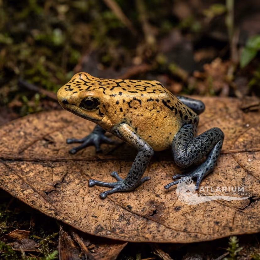 Dyeing Dart Frog "Koetari" (Dendrobates tinctorius "Koetari")