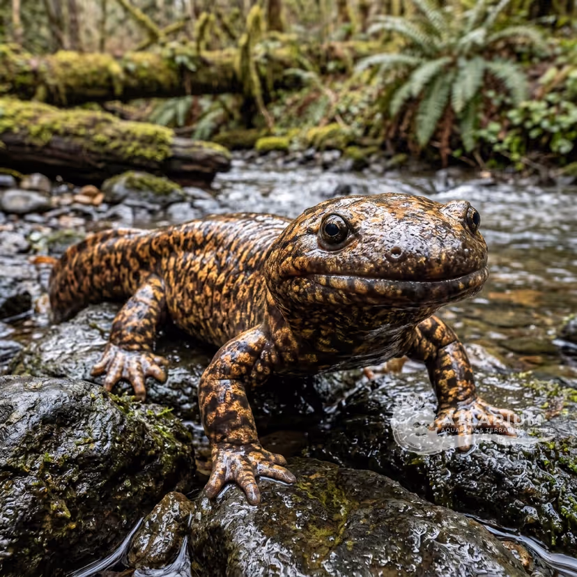 Pacific Giant Salamander (Dicamptodon tenebrosus)