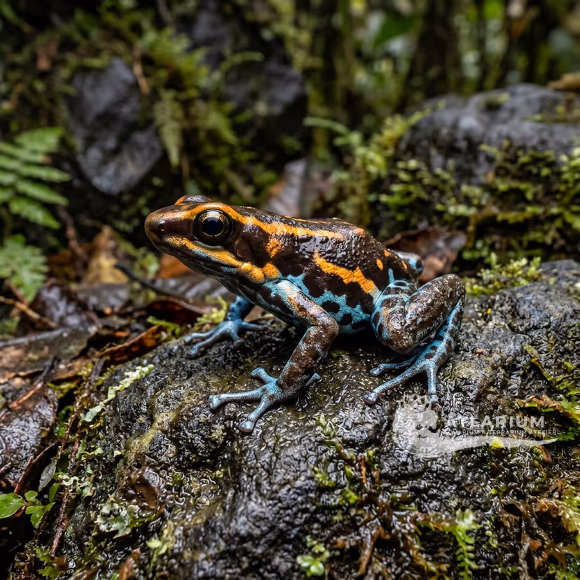 Rana dal Ventre Azzurro (Hyloxalus azureiventris)