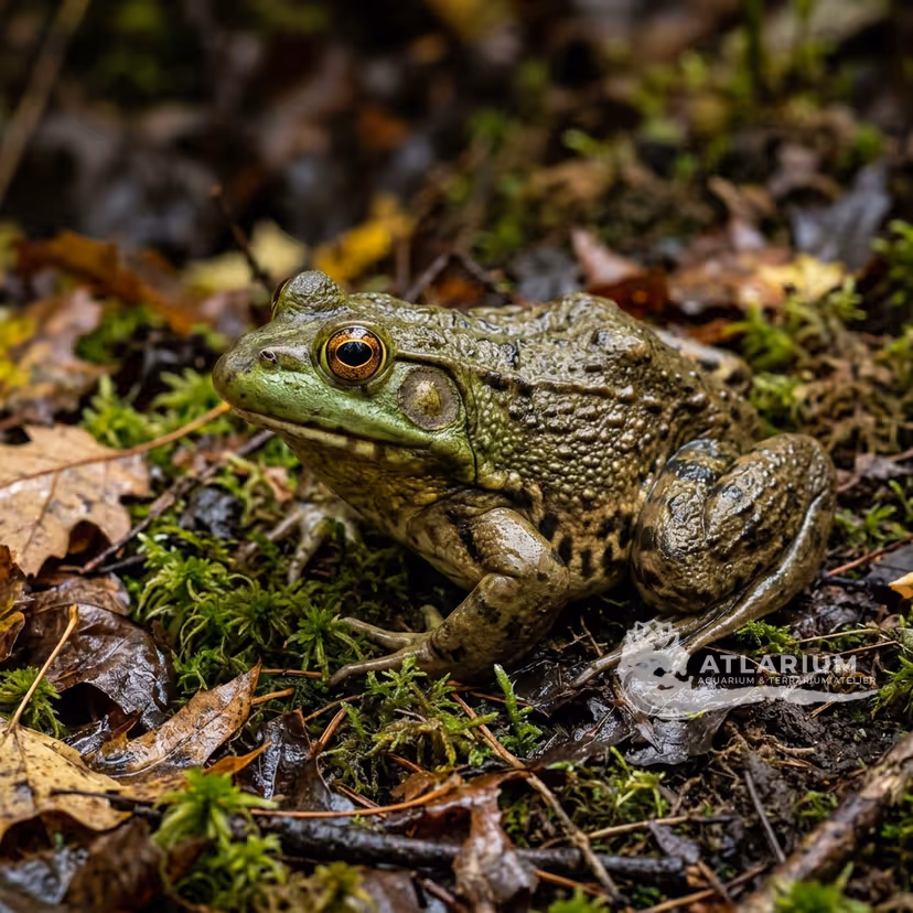 American bullfrog (Lithobates catesbeianus)
