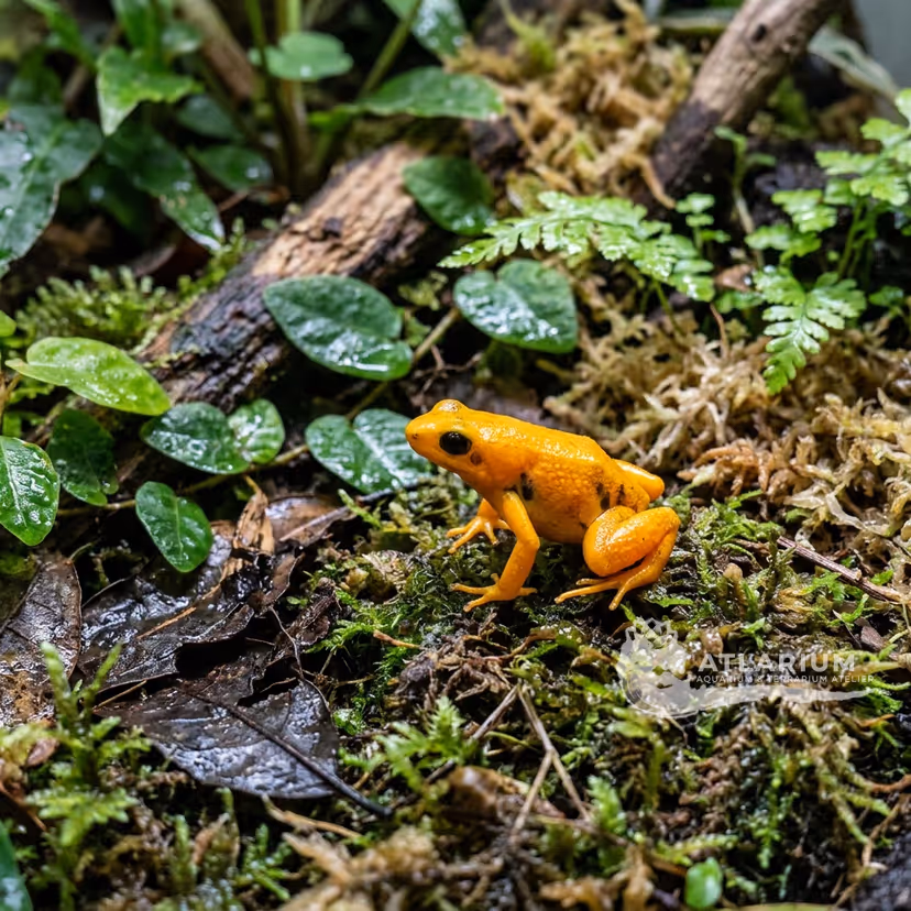 Mantela dorada (Mantella aurantiaca)