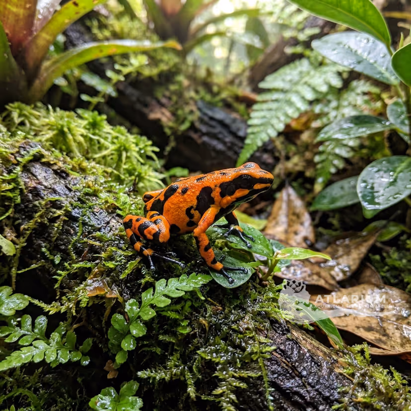 Mantella de Cowan (Mantella cowanii)