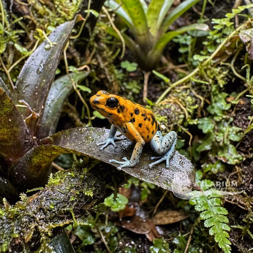 Rana Dardo Encantadora (Phyllobates lugubris)