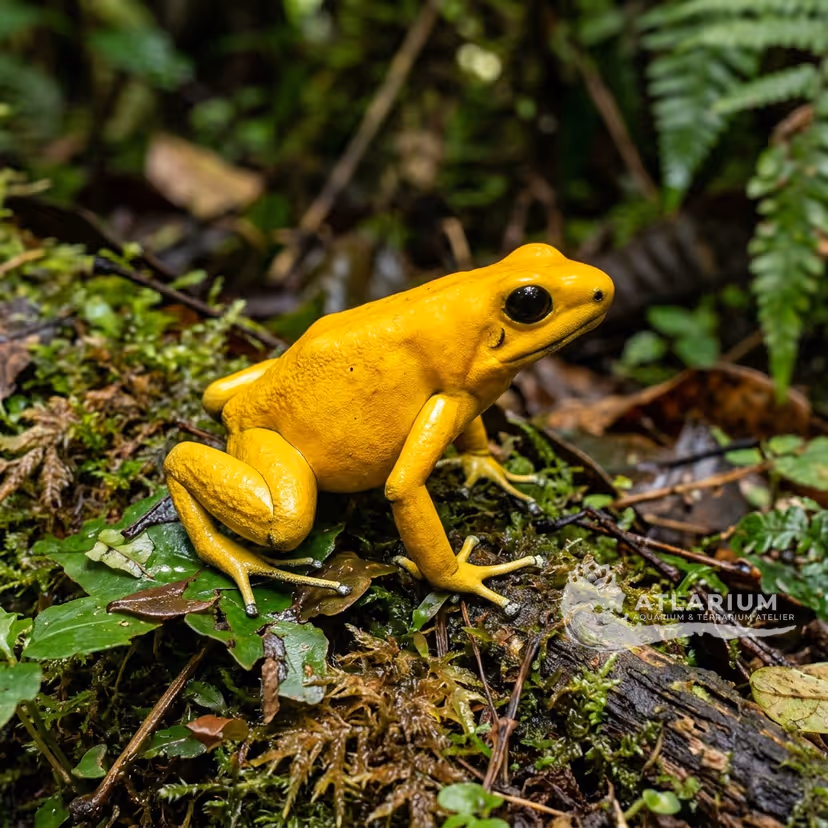 Rana Dardo Dorada Terrible (Yellow) (Phyllobates terribilis "Yellow")