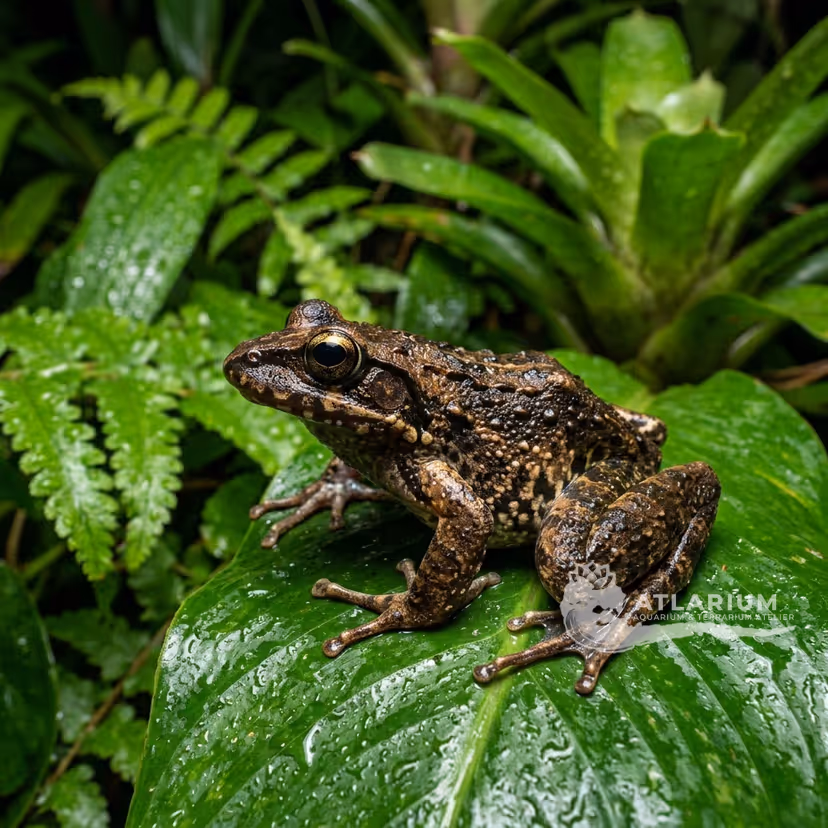 Rana de bosque de Rabor (Platymantis rabori)