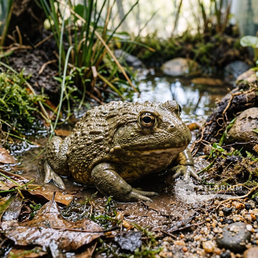 African Bullfrog (Pyxicephalus adspersus)