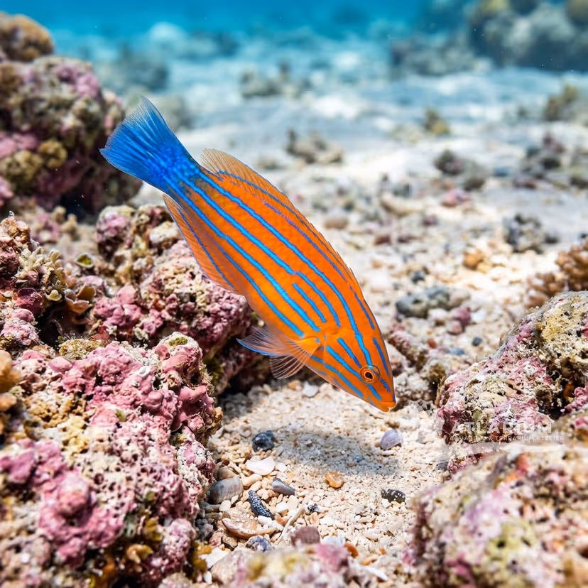 Feminine Wrasse / Blue-tail Wrasse
