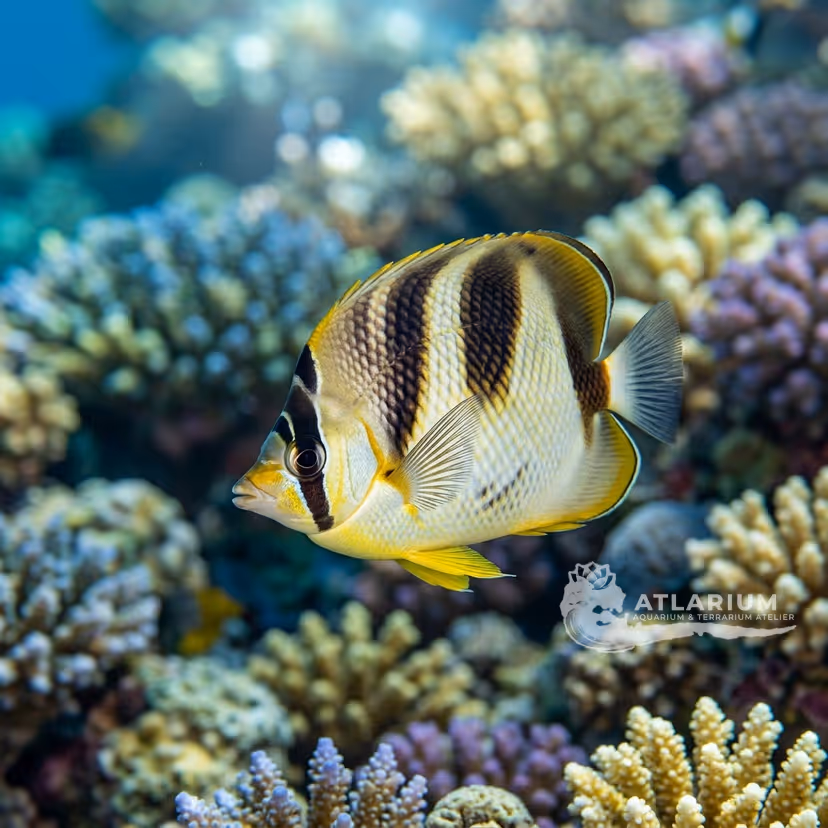 Eastern triangular butterflyfish (Chaetodon baronessa)