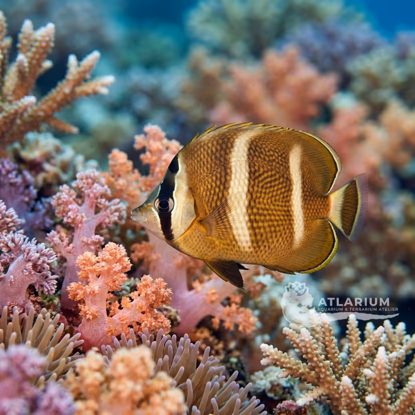 Pesce farfalla di Klein (Chaetodon kleinii)