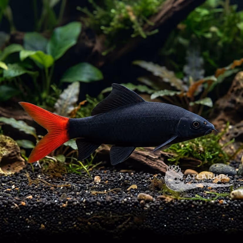 Labeo Bicolor (Tiburón de Cola Roja)