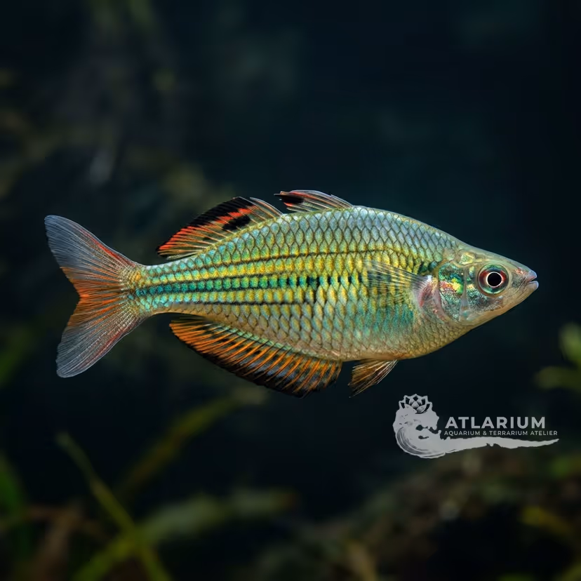 Fly River rainbowfish (Melanotaenia sexlineata)