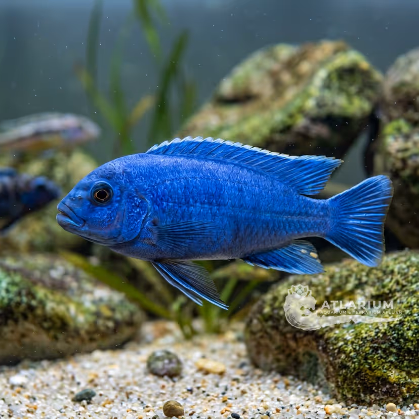 Cobalt Blue Zebra (Maylandia callainos)