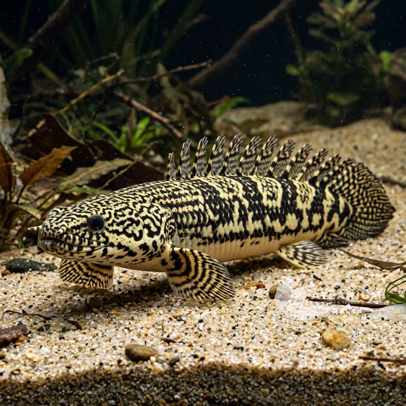 Ornate Bichir (Polypterus Ornatipinnis) (Polypterus ornatipinnis)