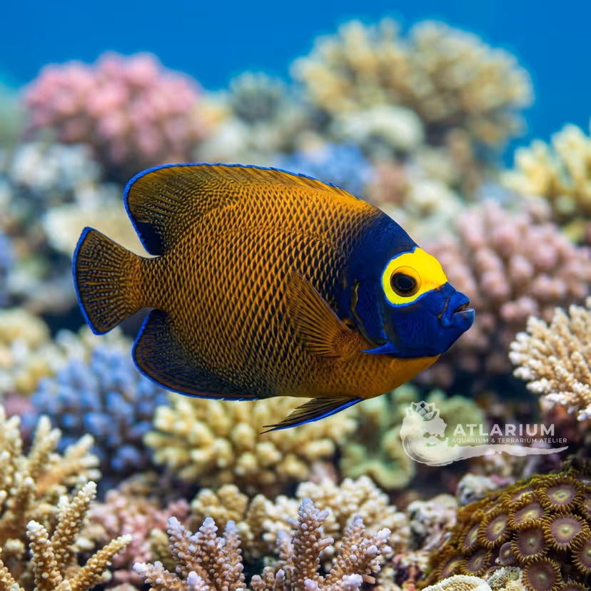 Blueface Angelfish (Pomacanthus xanthometopon)