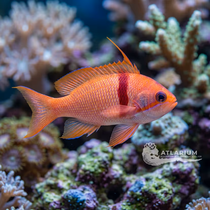 Antias de banda roja (Pseudanthias rubrizonatus)