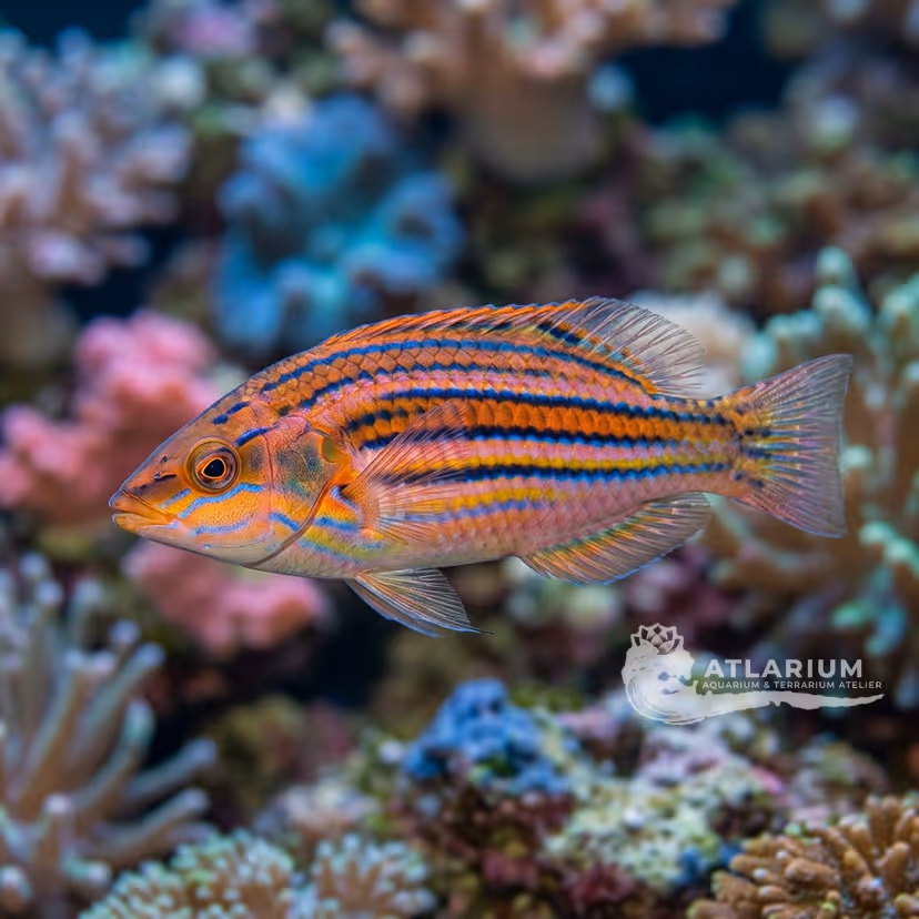 Labride a quattro linee (Pseudocheilinus tetrataenia)