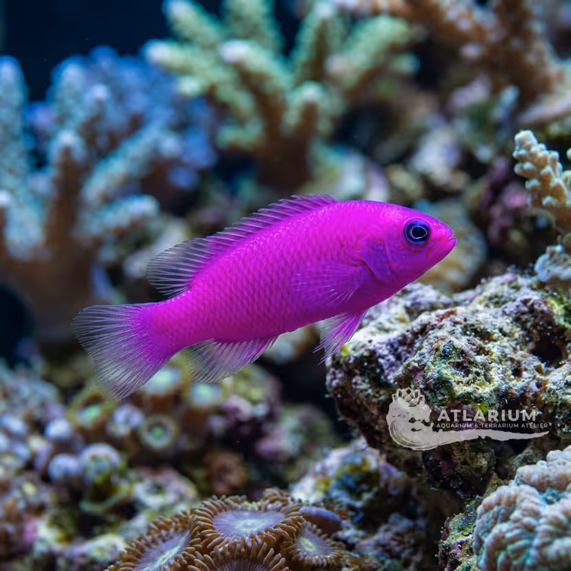 Pseudochromis fresa (Pictichromis porphyrea)