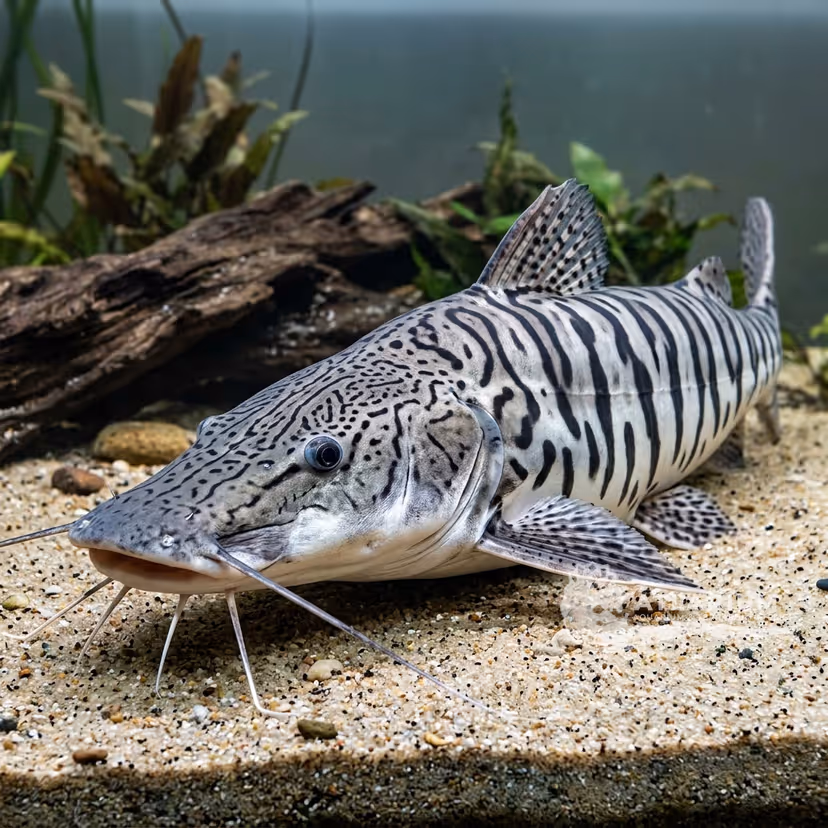 Pez Gato Tigre (Pala / Shovelnose Tigre) (Pseudoplatystoma fasciatum)