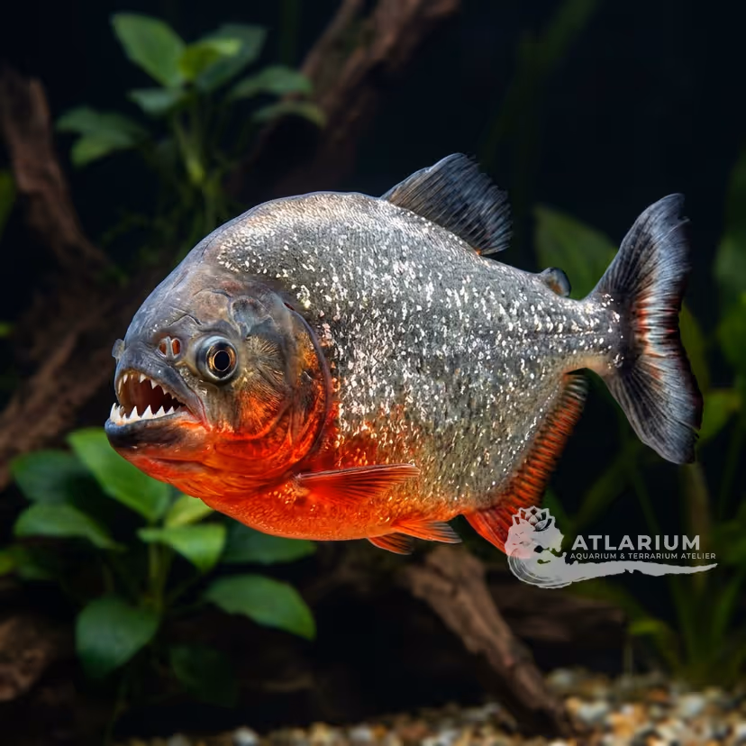 Red-Bellied Piranha (Pygocentrus nattereri)