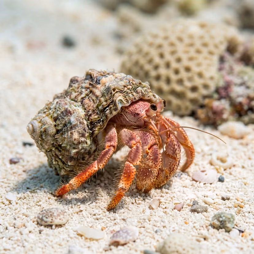 Rosewater's Hermit Crab