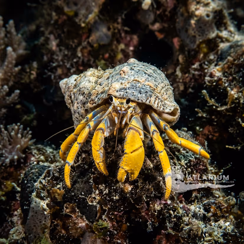 Yellow-tipped Hermit Crab