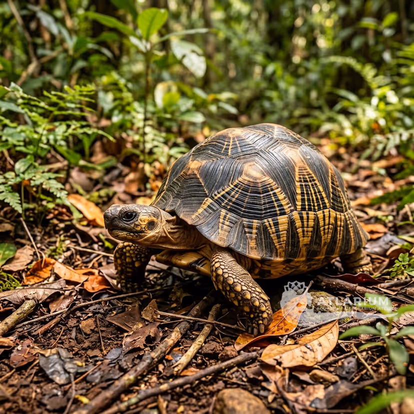 Tortuga angonoka (Astrochelys yniphora)