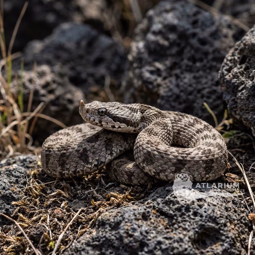 Snouted night adder