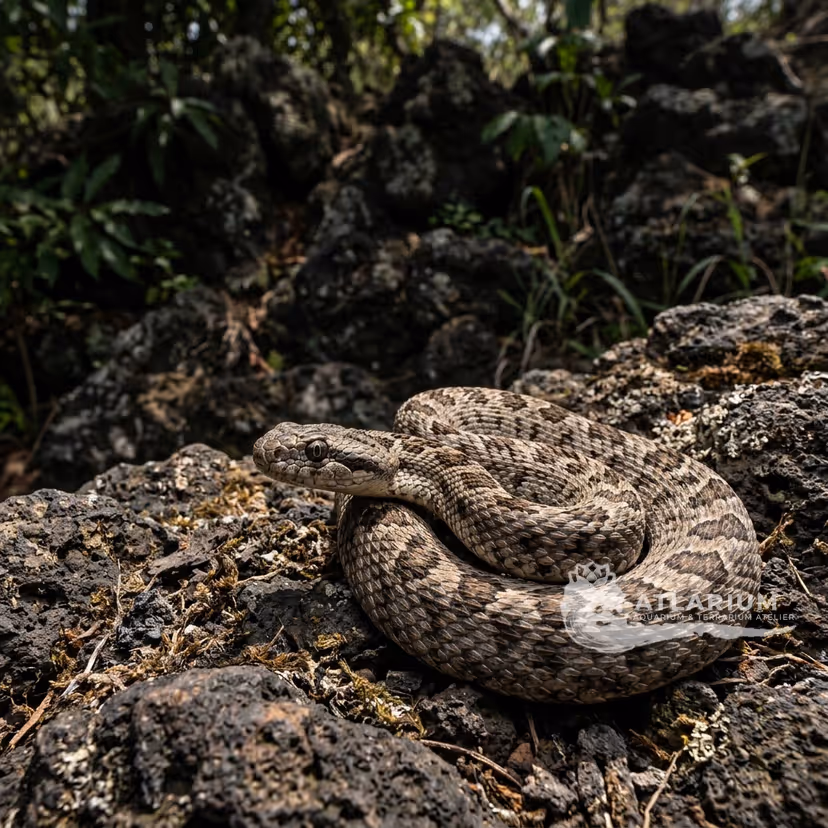Rhombic night adder