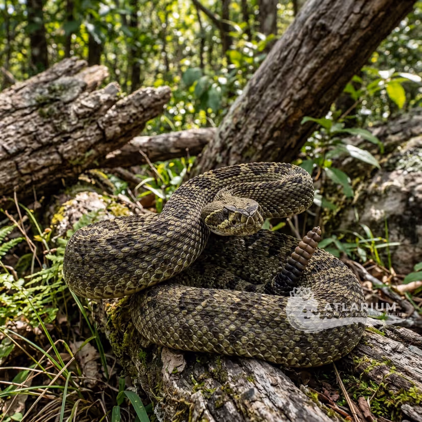 Cascavel Escura do Planalto Central (Crotalus triseriatus)