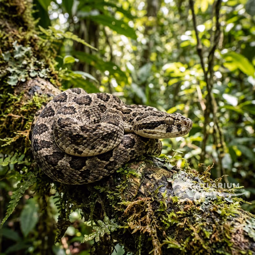 Víbora de escamas de sierra de vientre blanco