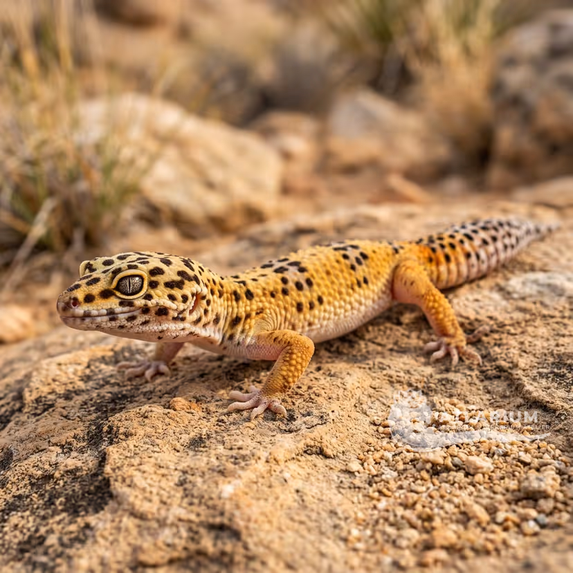 Leopard Gecko - Rainwater Albino
