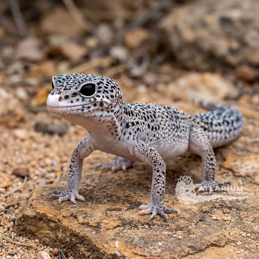 Leopard Gecko - Rainwater Albino