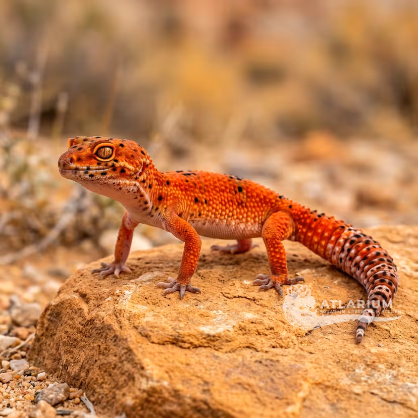Leopard Gecko - Rainwater Albino