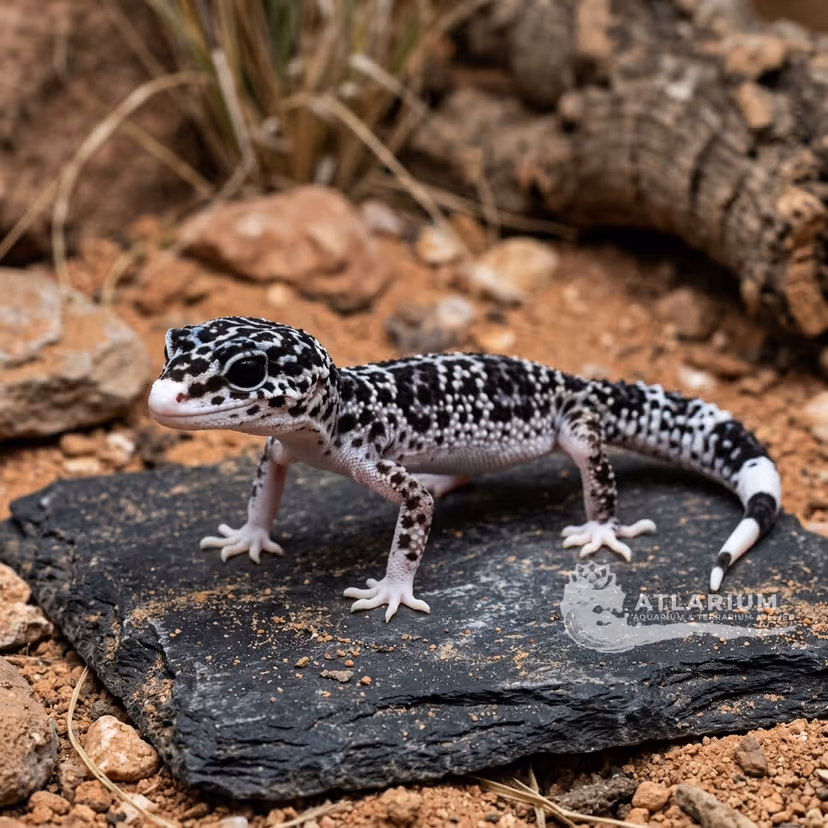 Leopard Gecko - Rainwater Albino