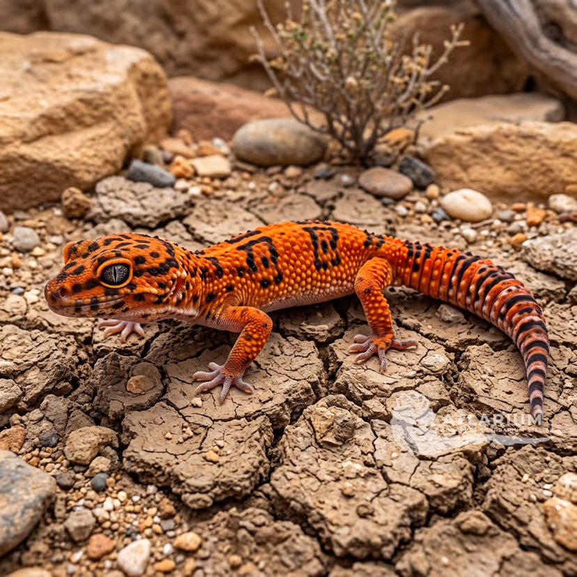 Leopard Gecko - Rainwater Albino
