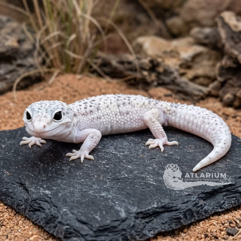 Leopard Gecko - Rainwater Albino