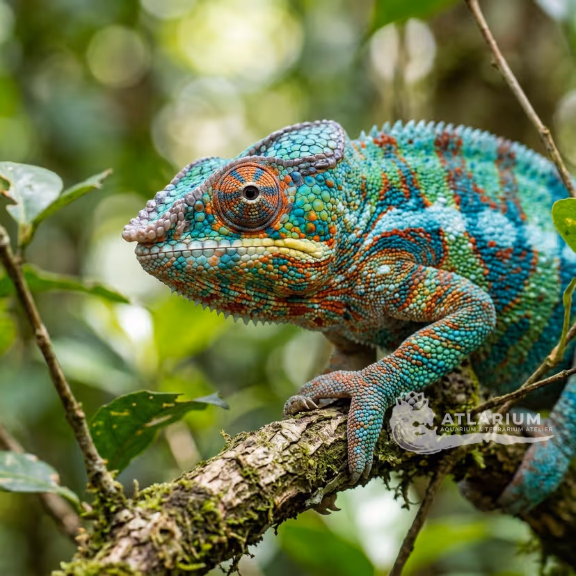 Camaleonte Pantera (Furcifer pardalis)