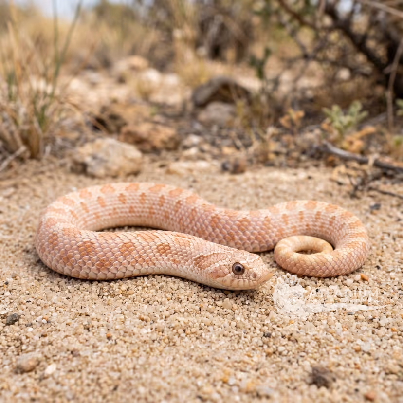 Western Hognose Snake (Pink Pastel) (Heterodon nasicus "Pink Pastel")