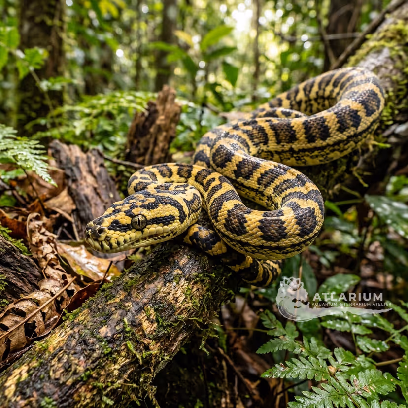Pitón alfombra de la jungla (Morelia M. s. cheynei)