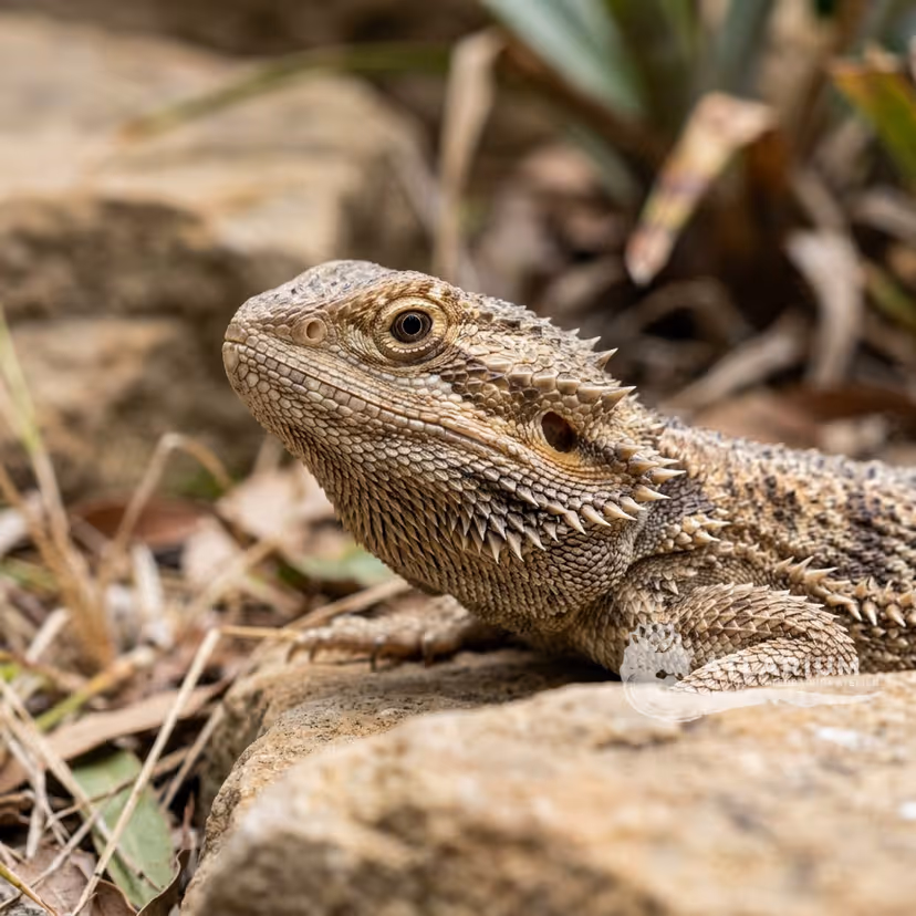 Dragón de Rankin (Pogona henrylawsoni)