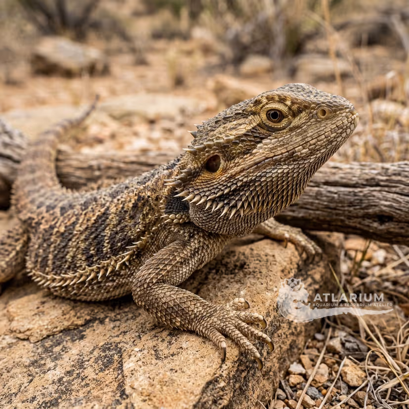 Bearded Dragon (Normal / Wild Type) (Pogona vitticeps "Normal / Wild Type")