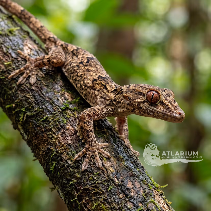 Geco volante della Malesia (Gekko lionotum)