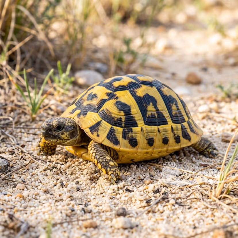 Greek Tortoise (Spur-thighed) (*T. g. ibera* (Asia Minor Tortoise)) (Testudo graeca)