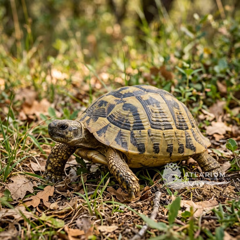 Hermann's Tortoise (Testudo hermanni)