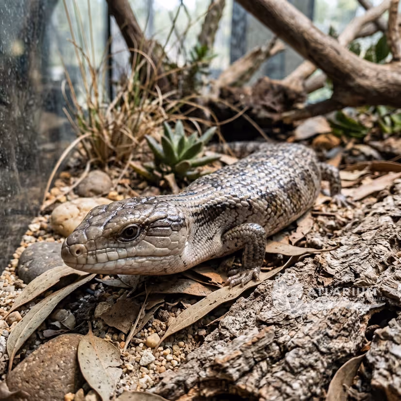 Eastern Blue-tongued Skink (Tiliqua scincoides scincoides)