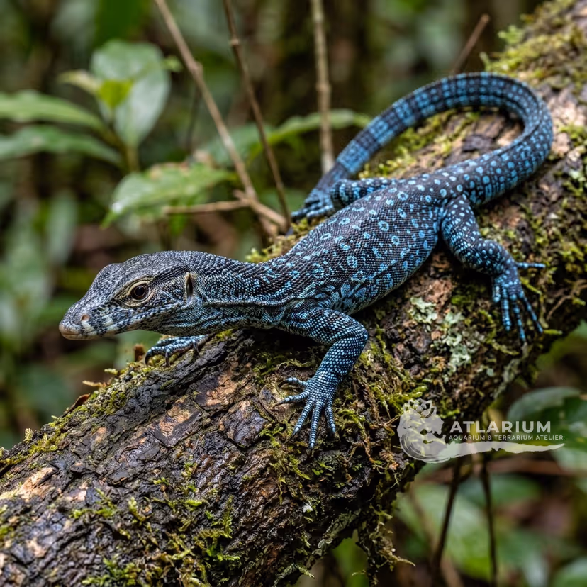 Blue Tree Monitor (Varanus macraei)