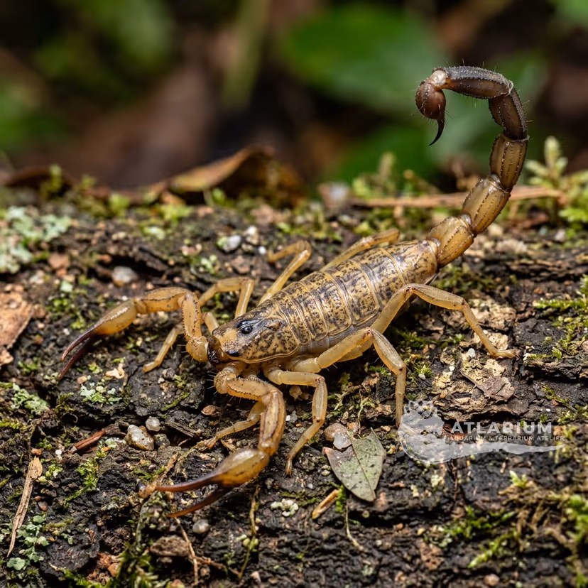 Central American Bark Scorpion (Centruroides margaritatus) (Centruroides margaritatus)