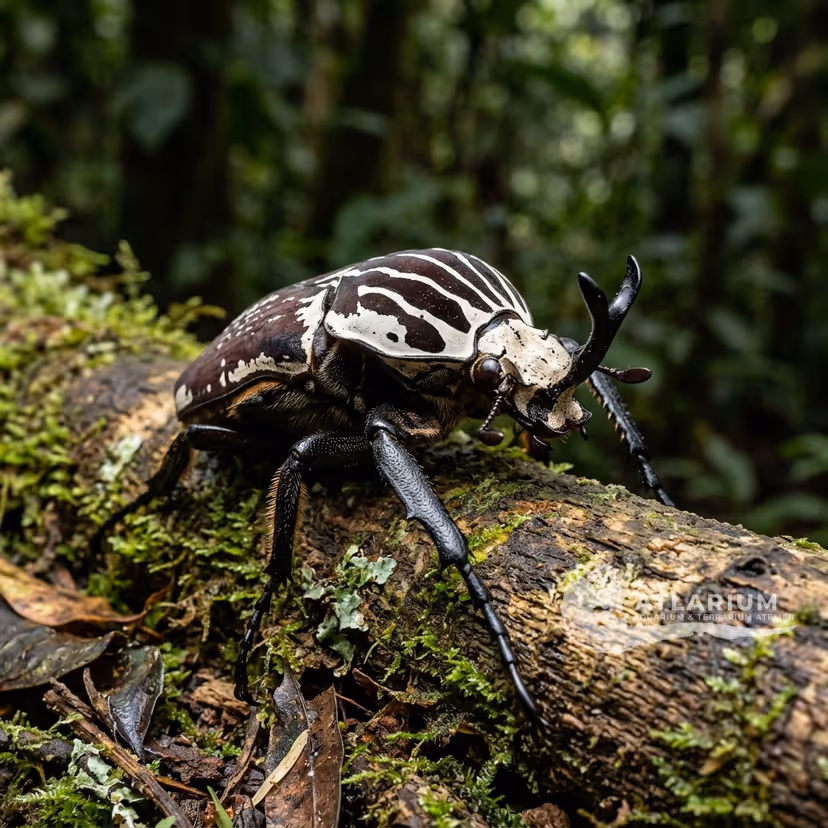 Scarabeo Golia (G. goliatus) (Goliathus goliatus)