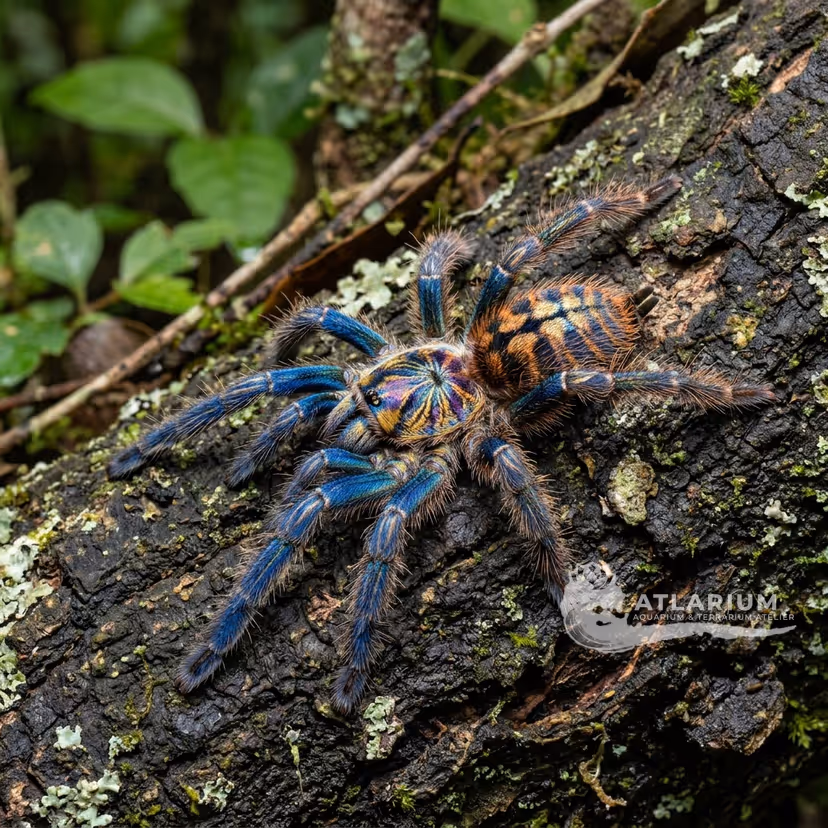 Brazilian Jewel Tarantula (Typhochlaena seladonia) (Typhochlaena seladonia)